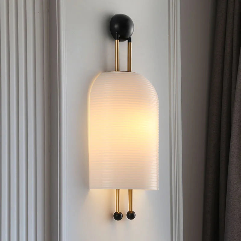 Applique murale moderne simple en verre - vue 3 sur 6