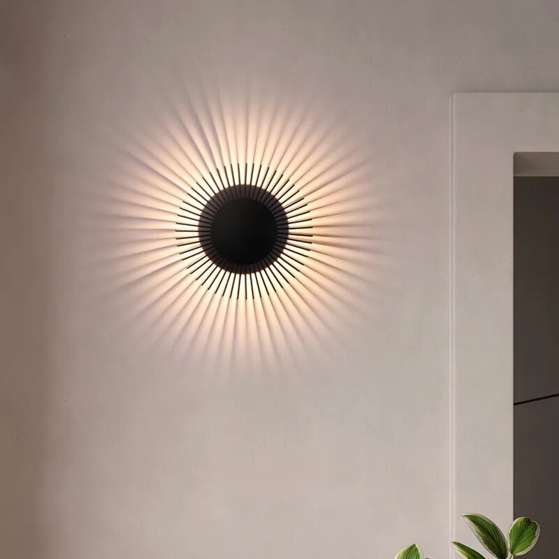 applique led moderne indoo décorative - vue 3 sur 9