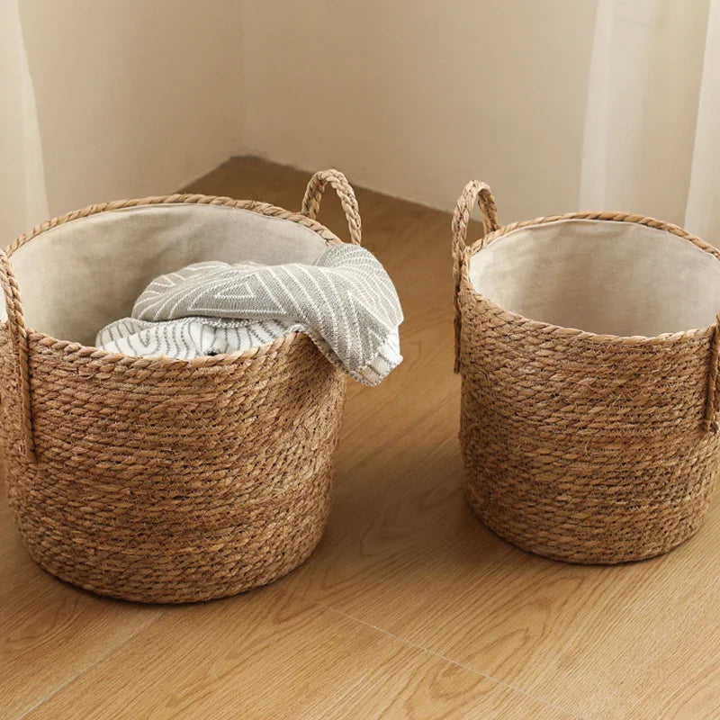 panier de rangement en osier pour divers articles et plantes - vue 5 sur 9