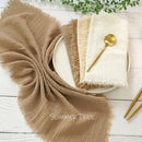 Serviette de table lot 12 gaze coton vintage