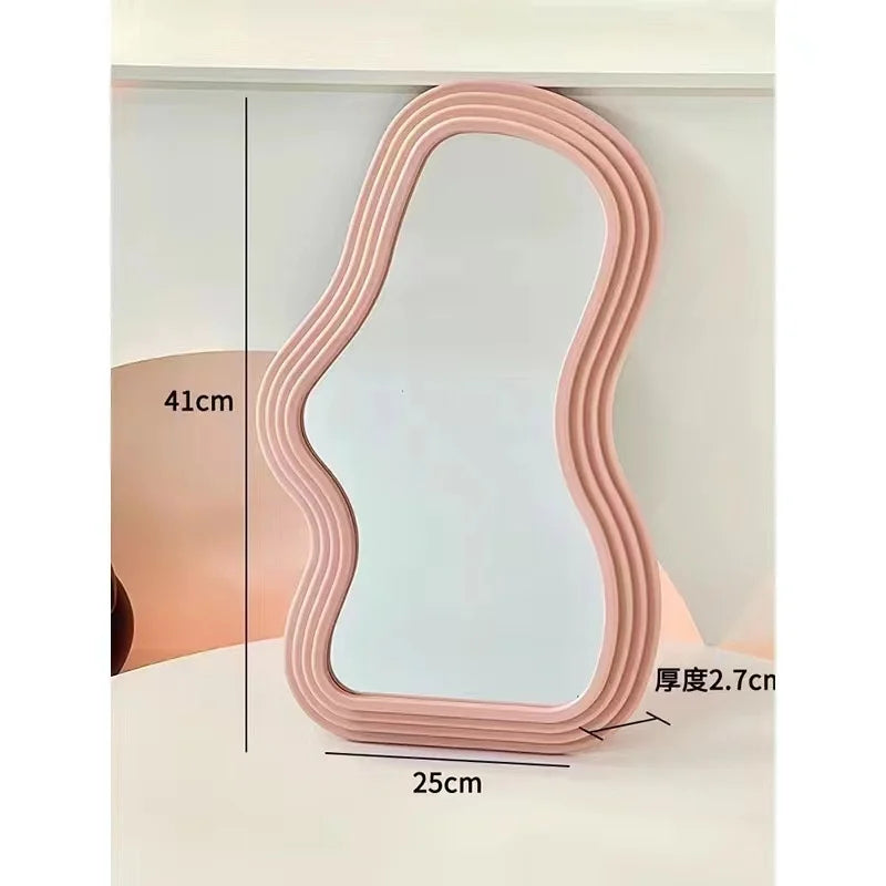 miroir mural nuage kawaii pour décoration intérieure et maquillage - vue 13 sur 12