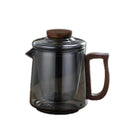 Theiere cafetiere verre portatif set tasses puer moderne
