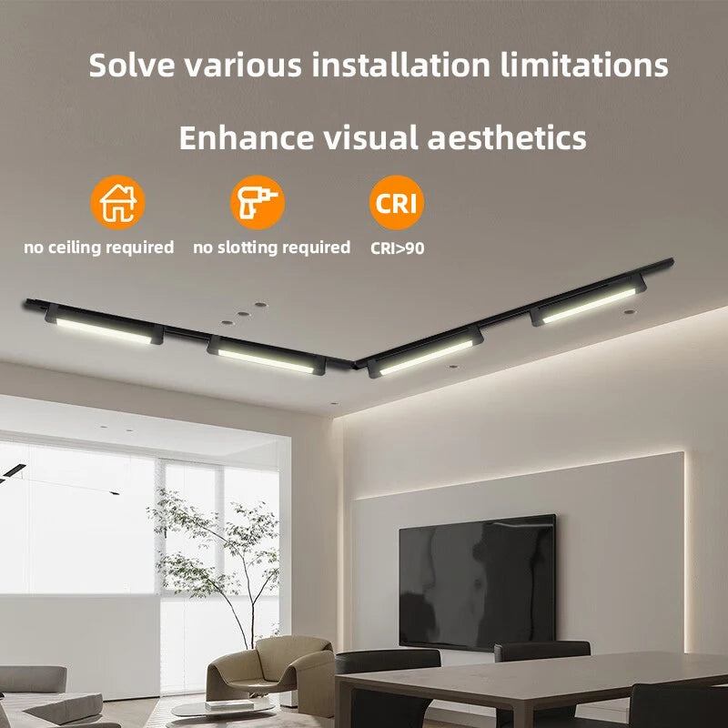 spot led sur rail pour éclairage de magasin - vue 6 sur 25