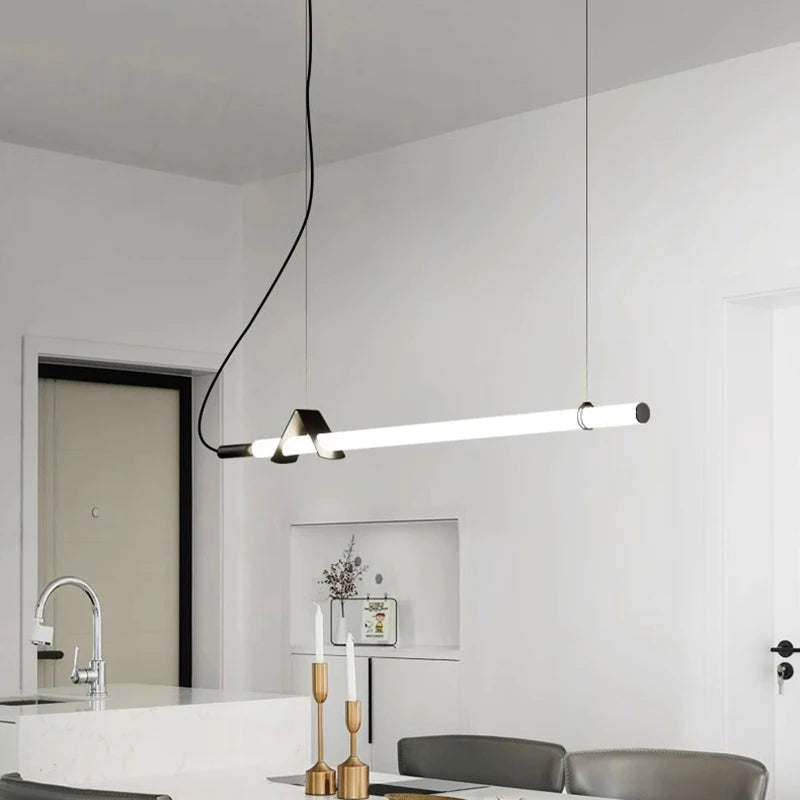 Lustre modernes led pour éclairage intérieur design - vue 2 sur 7