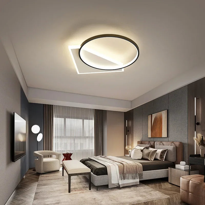 plafonnier led moderne pour décoration d'intérieur élégante - vue 6 sur 14
