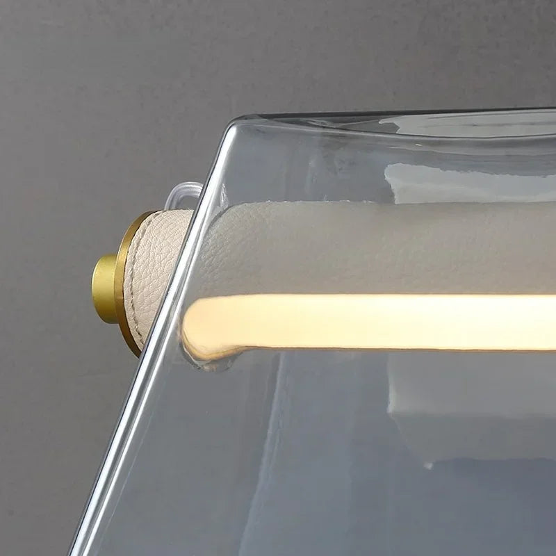 lampe de chevet créative en verre design nordique - vue 7 sur 13