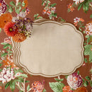 Serviette de table lot de 4 coton lin