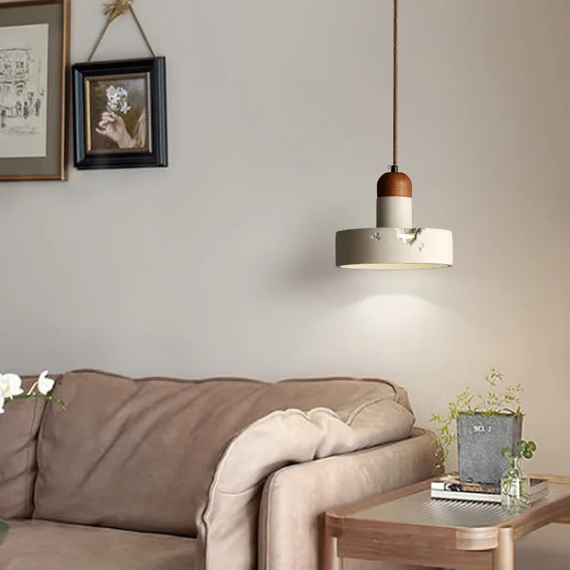 Suspension en ciment de chevet design - vue 7 sur 8