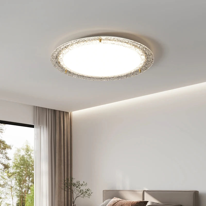 plafonnier led en cristal moderne et luxueux pour intérieur - vue 6 sur 7