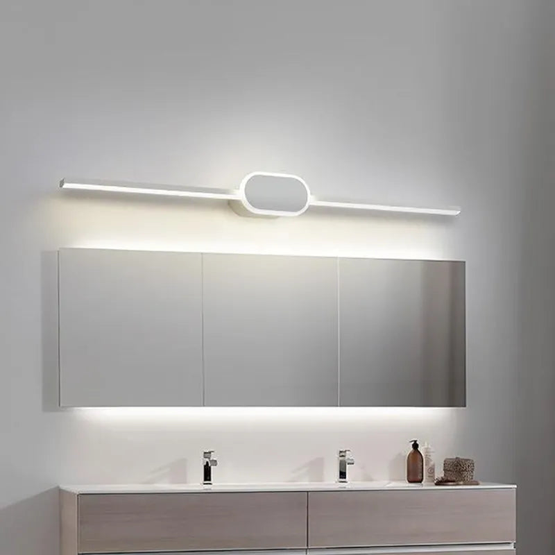 Applique murale LED blanc noir miroir - vue 6 sur 10