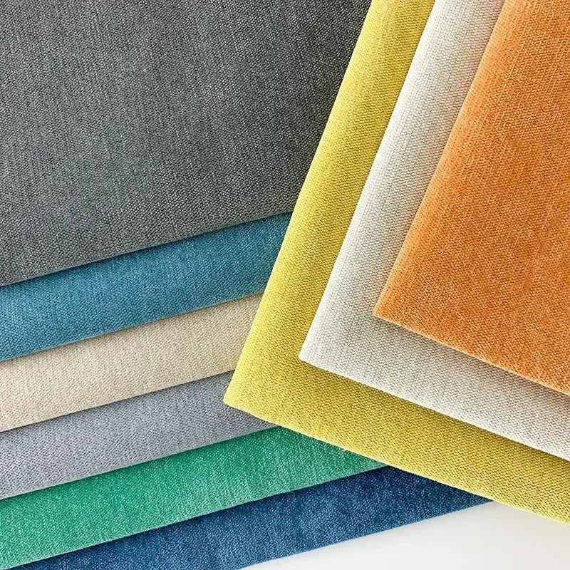 Tissu chenille épais pour ameublement et housse coussin - vue 7 sur 7