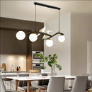 lustre nordique led oiseau suspension éclairage décoratif