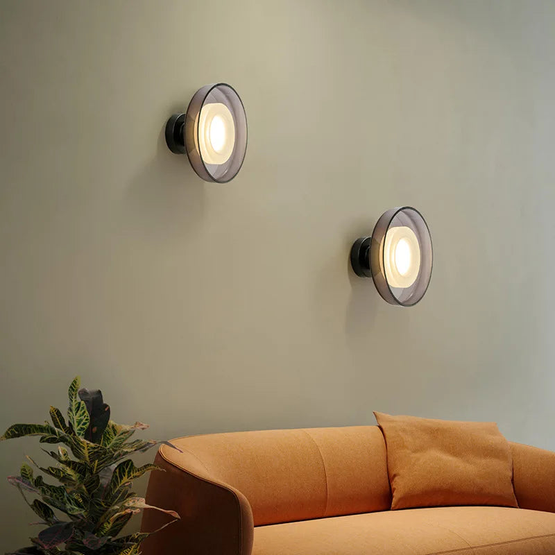 applique murale led en forme de bol pour éclairage d'hôtel - vue 2 sur 8