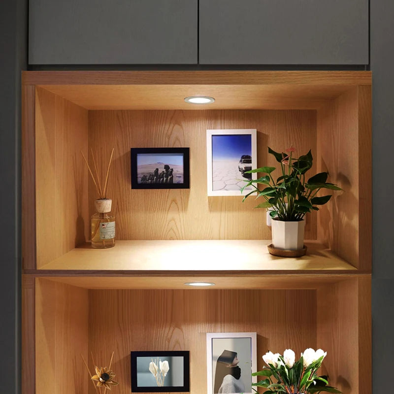 mini spot encastré led intérieur petit spot intégré avec pilote - vue 9 sur 8