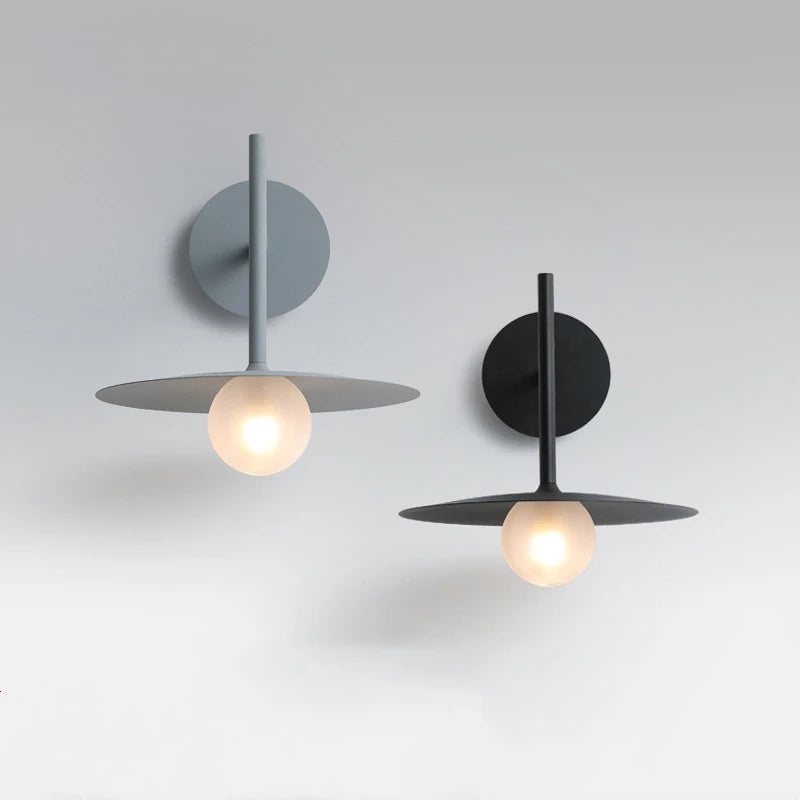 Nordic Modern LED Wall Mounted Lamp Sconce Light for Bedroom Living Room - vue 2 sur 12