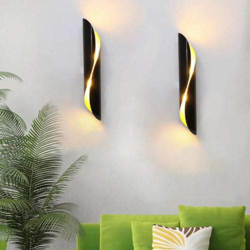 Applique murale moderne en aluminium