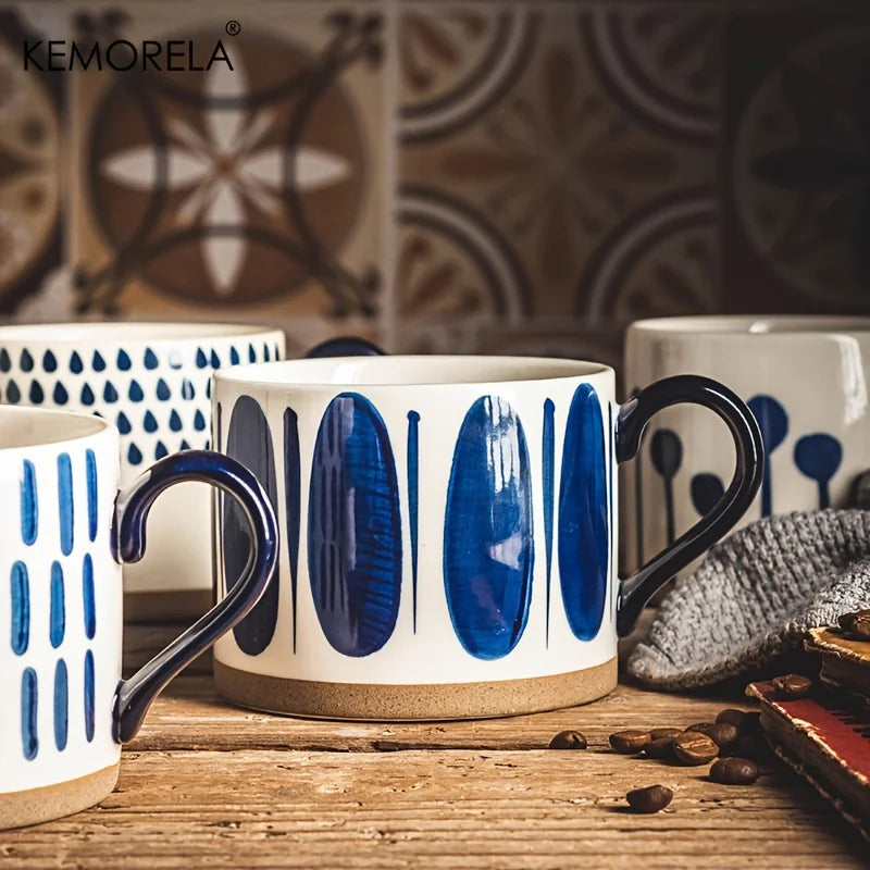 tasse céramique style japonais mug petit déjeuner bureau