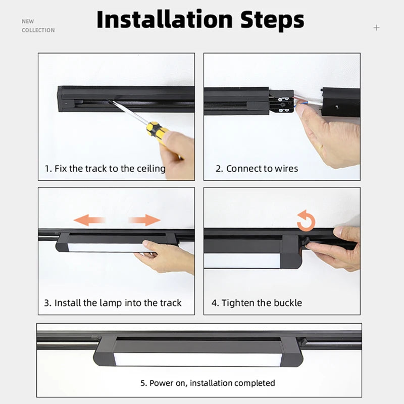spot led sur rail pour éclairage de magasin - vue 7 sur 25