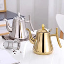 Bouilloire inox avec infuseur amovible tous feux