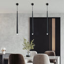 suspensionCône LED lampe Long Tube bulle acrylique