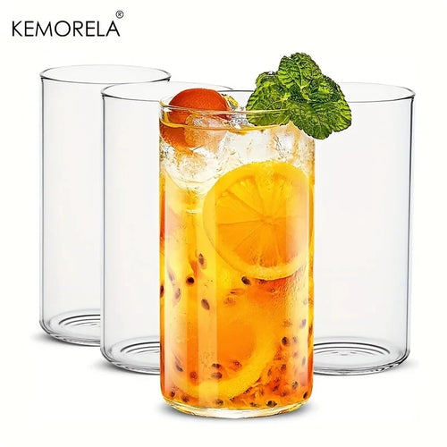verre allongé transparent pour jus eau bière fête