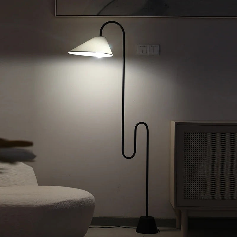 lampadaire led scandinave note de musique vintage d'ambiance