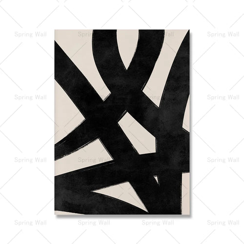 affiche moderne art abstrait minimaliste décoration murale pour intérieur