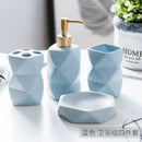 ensemble de céramique nordique pour salle de bain cadeau décoratif