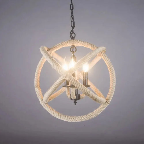 Suspension style industriel vintage