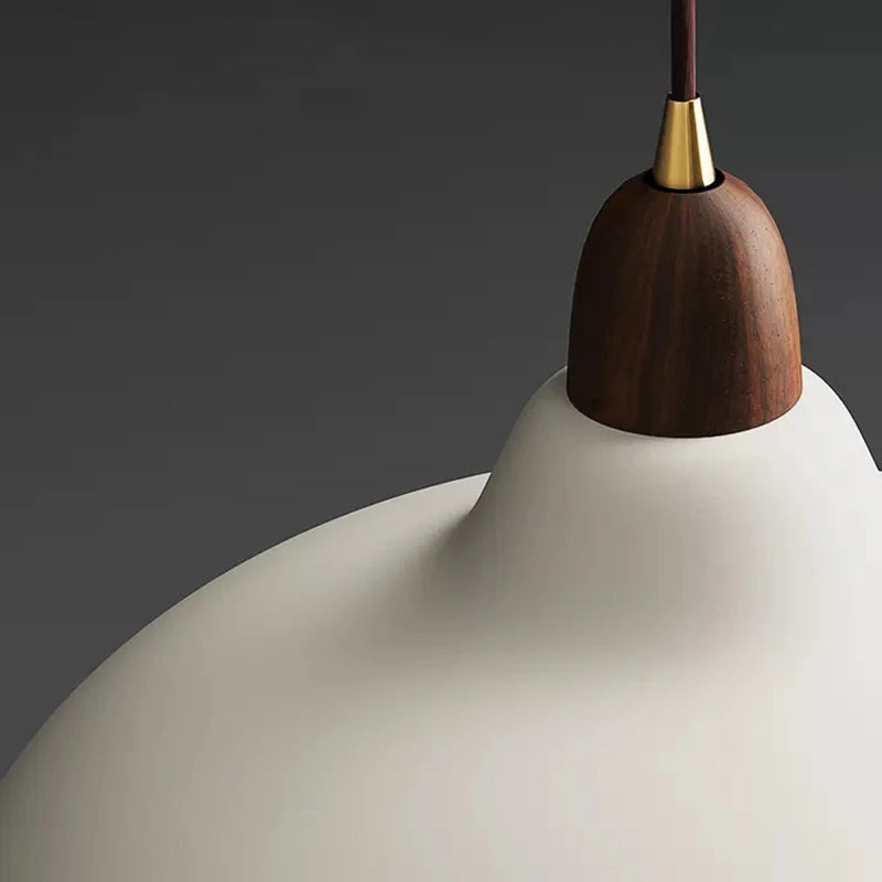 Suspension blanche E27 pour Table à manger chambre luminaires lampes suspendues noires modernes E27 LED lampe à main Loft - vue 4 sur 10