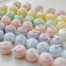 mini bougie parfumée macaron pour décoration intérieure et souvenirs