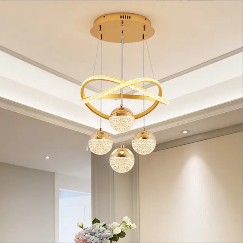 Suspension LED au design moderne Simple - vue 3 sur 10