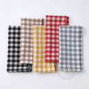 Serviette de table coton motif vichy 42x42 lavable