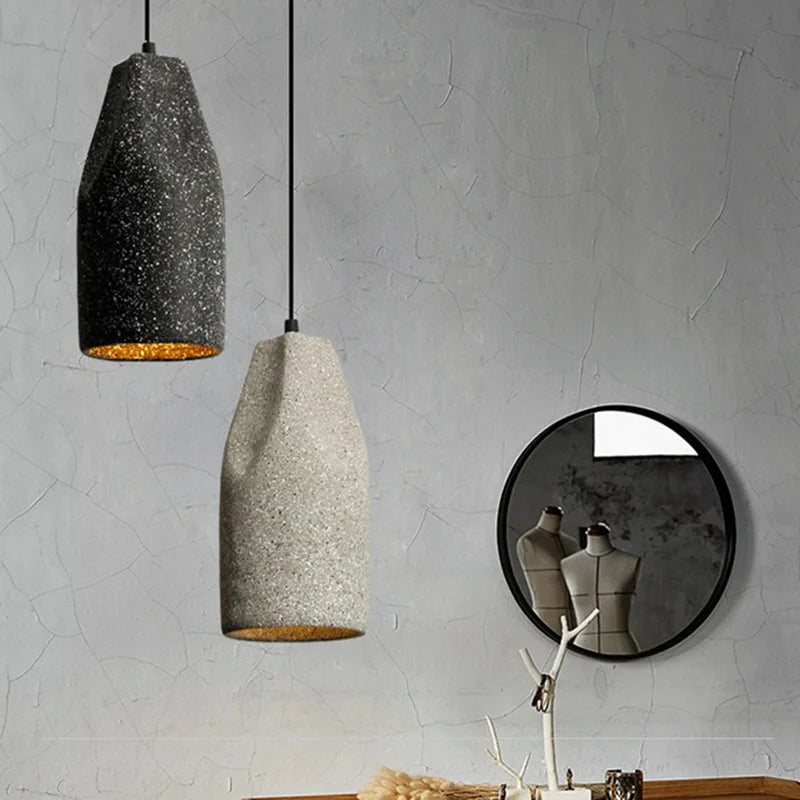 Suspension LED en ciment - vue 4 sur 10
