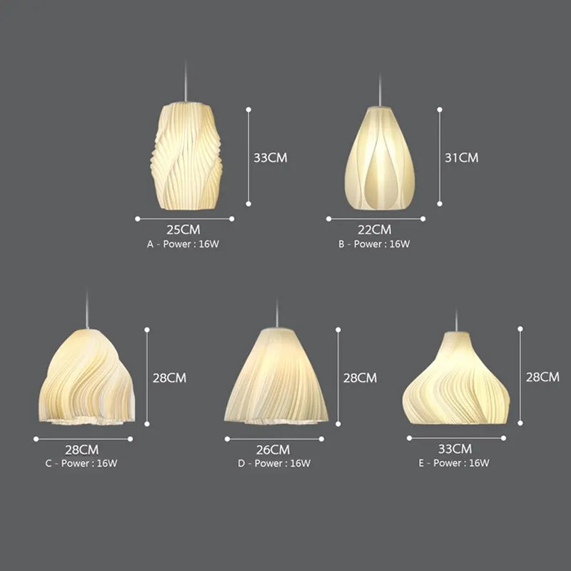 Suspension LED en forme de spirale - vue 5 sur 16