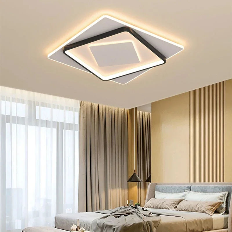 plafonnier led design pour décoration intérieure moderne - vue 5 sur 8