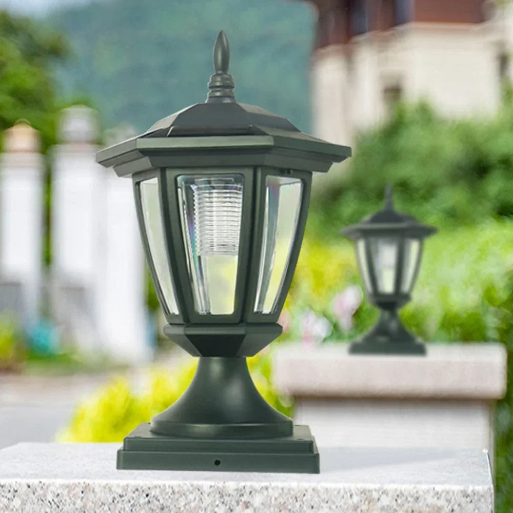 lampe solaire extérieure pour décoration de jardin et clôture - vue 7 sur 8
