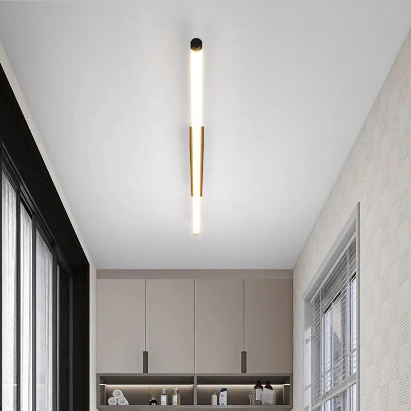 Plafonnier Led au design nordique moderne - vue 4 sur 18