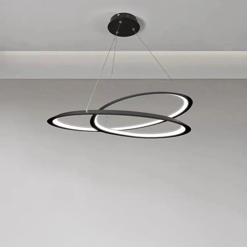 Lustre LED suspendu au design moderne - vue 7 sur 15