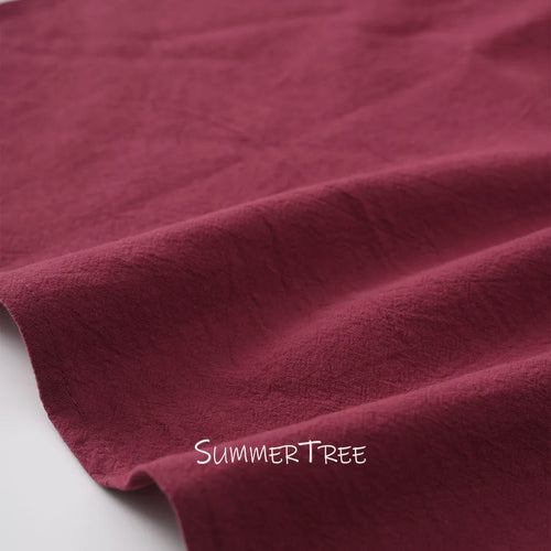 Serviette de table lot 6 coton lavé méditerranéen