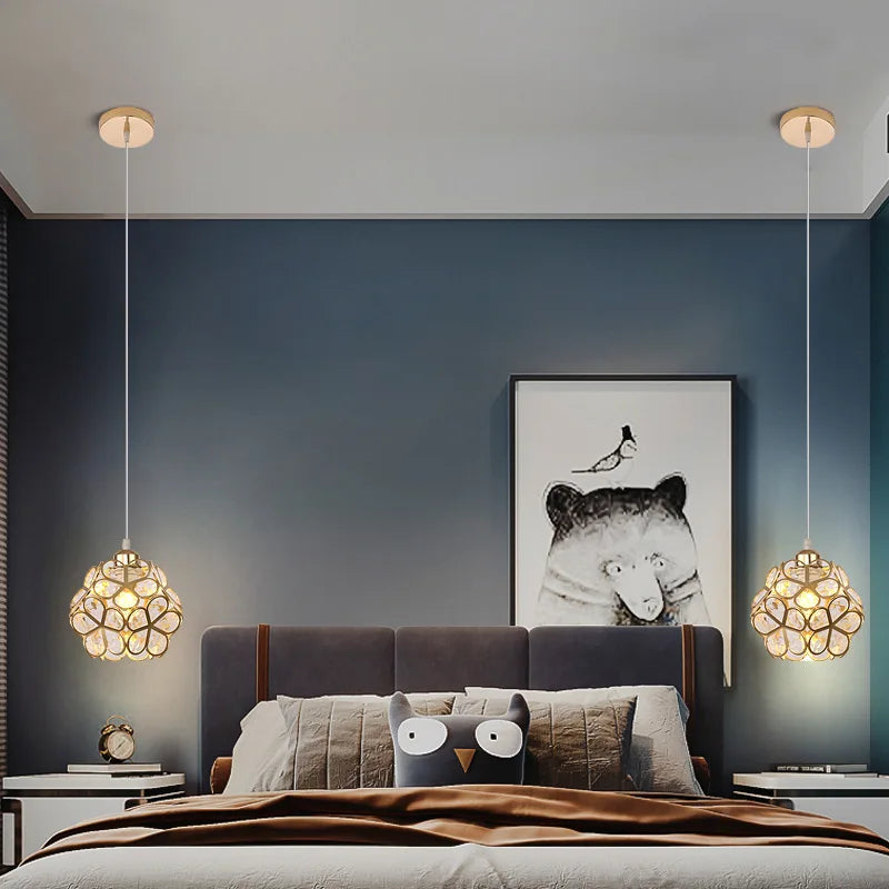 lampes de plafond macaron à tête unique led moderne