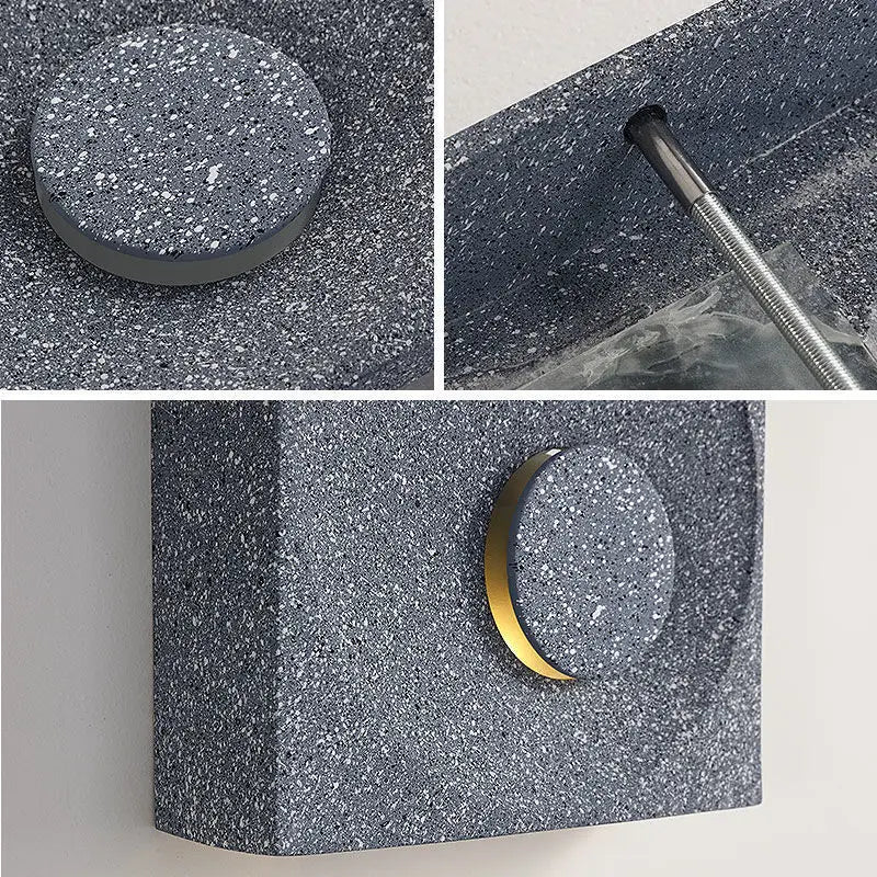 applique murale industrielle en ciment pour éclairage créatif - vue 5 sur 11
