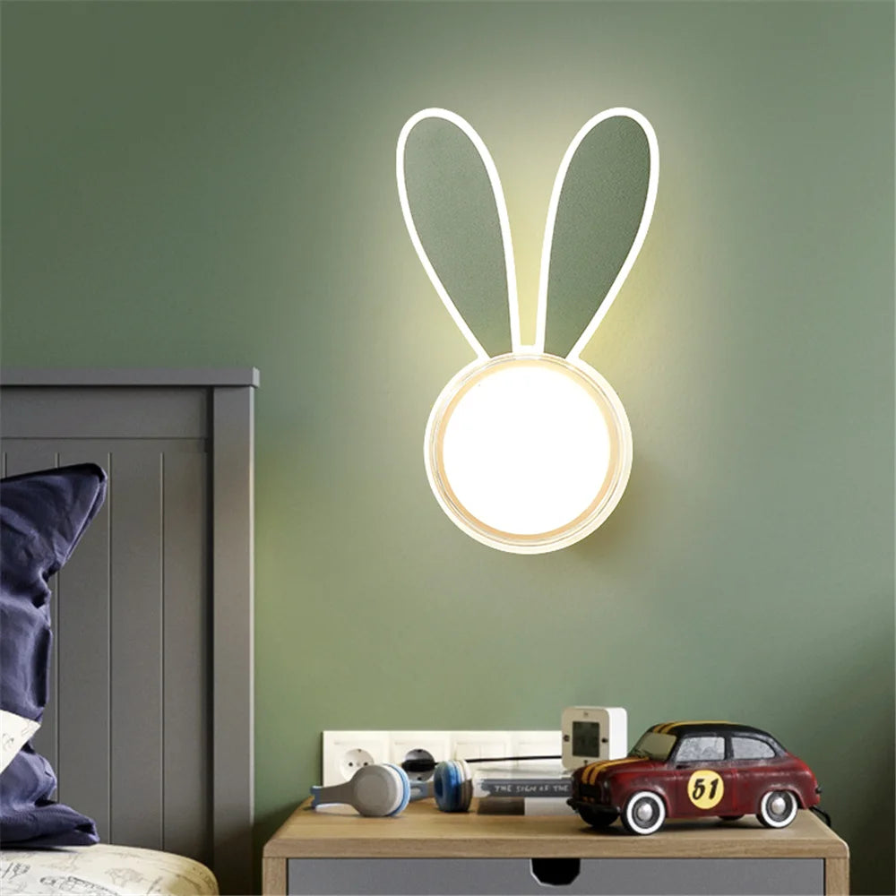 Applique murale acrylique motif dauphin lapin pour enfants - vue 11 sur 10