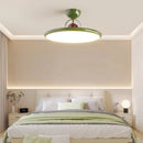 plafonnier Moderne volants soucoupe créative colorée rouge vert Beige cuisine salle à manger éclairage Suspension