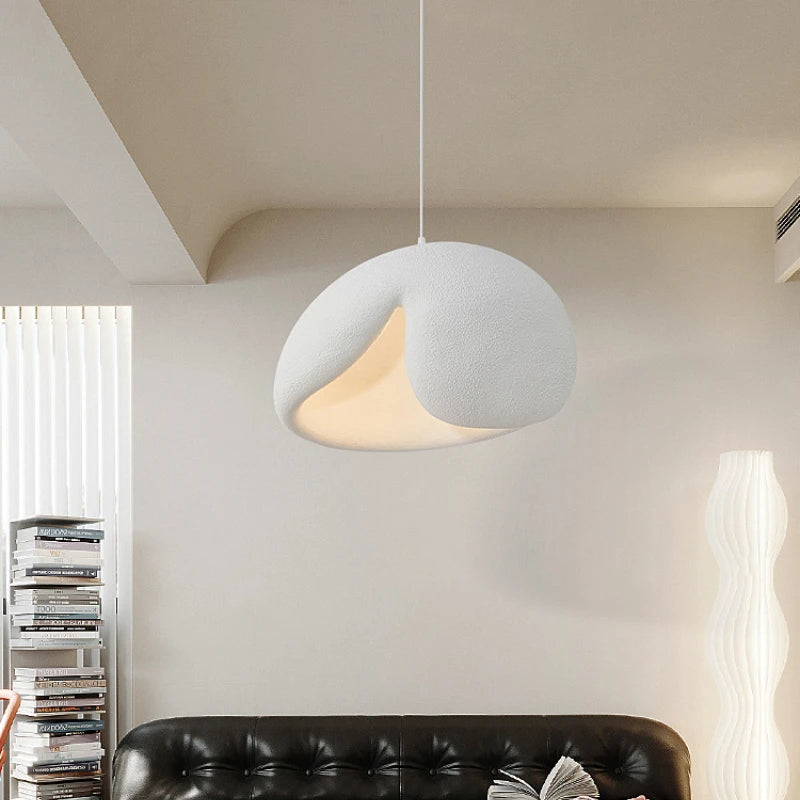 lustre wabi sabi nordique minimaliste led suspendu
