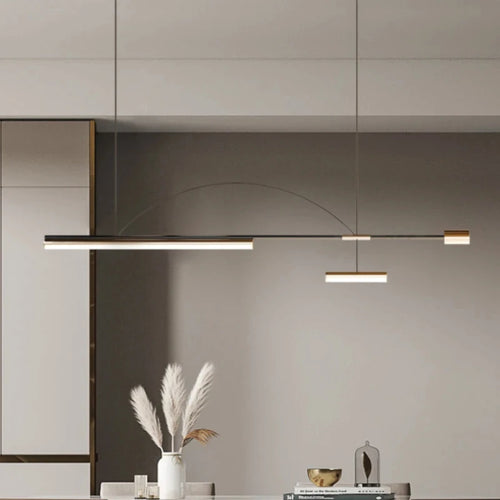 suspension moderne à led pour décoration intérieure minimaliste