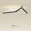 Plafonnier LED ligne lumière simple déco intérieure