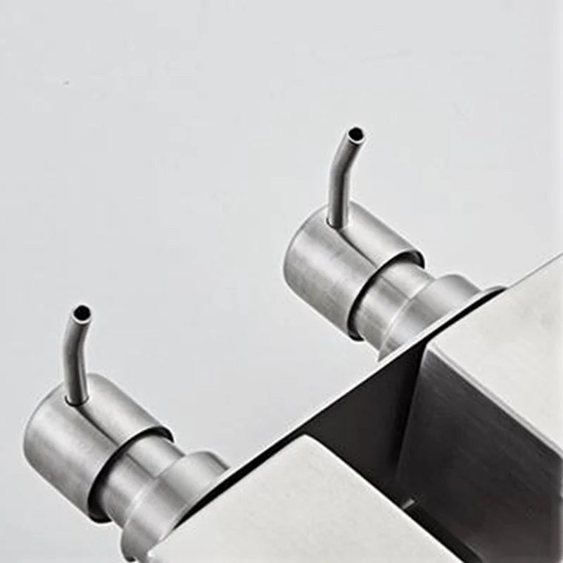 accessoires en acier inoxydable pour distributeurs de savon moderne - vue 5 sur 12