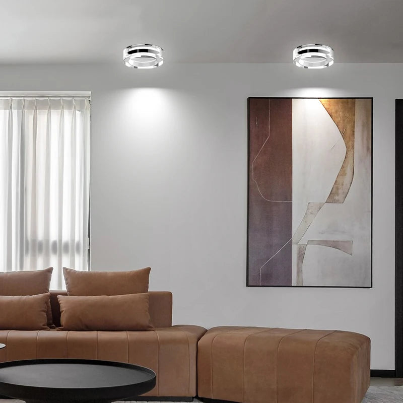 Spot LED intérieur salon entrée couloir chambre cuisine décor à la maison - vue 4 sur 8