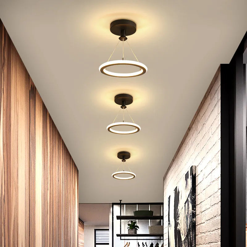 plafonnier LED moderne nordique rond